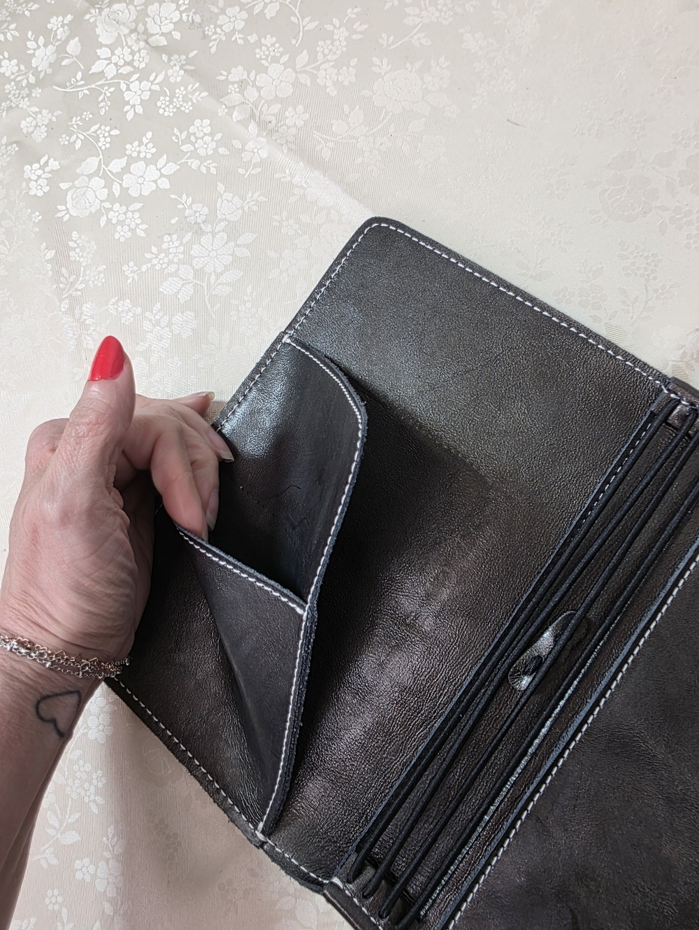 Planner Perfect Leather Travelers Notebook Cover - Espresso Brown - Wide/Standar - Picture 9 of 12